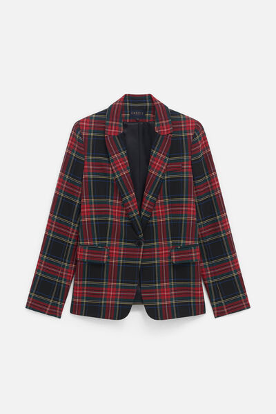 Veste vaura rouge femme