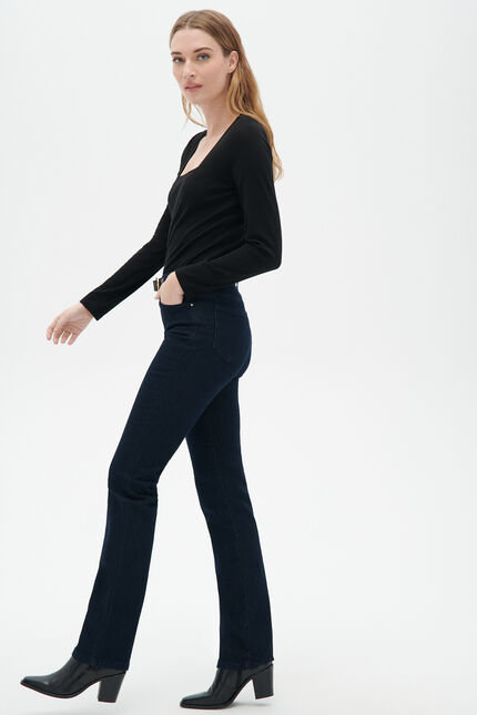 Pantalon prayano denim double stone femme