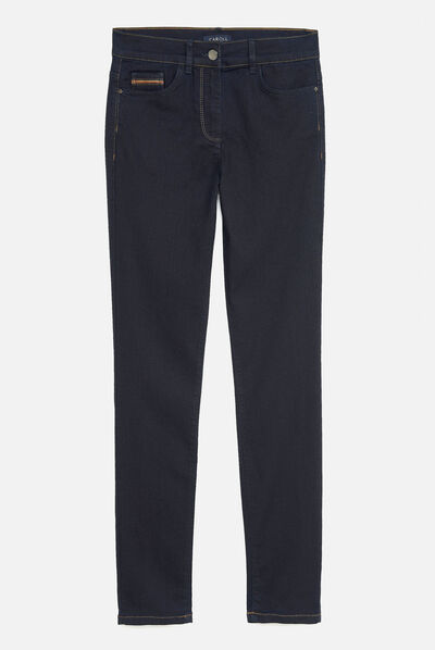 pantalon london denim double stone femme