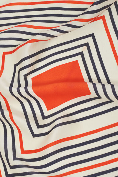 foulard gabriel orange femme