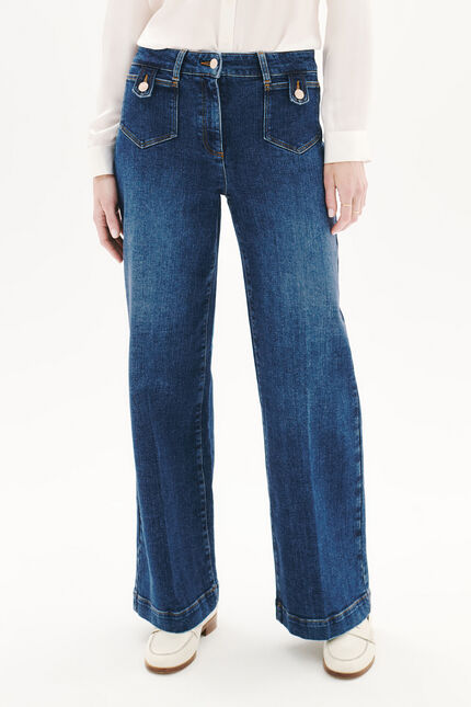 Pantalon Pietrodenim denim stone femme