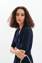 Rtifanny2 dress navy blue woman