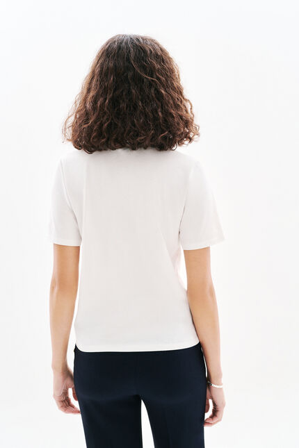 T-shirt tlola ecru femme
