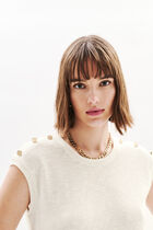Tanna t-shirt ecru woman