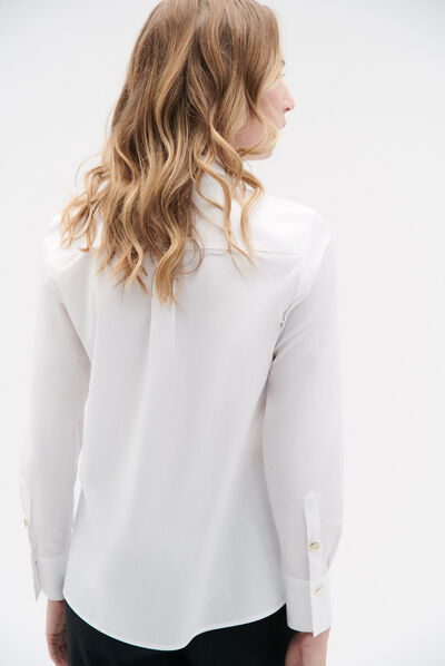 chemise alex blanc femme