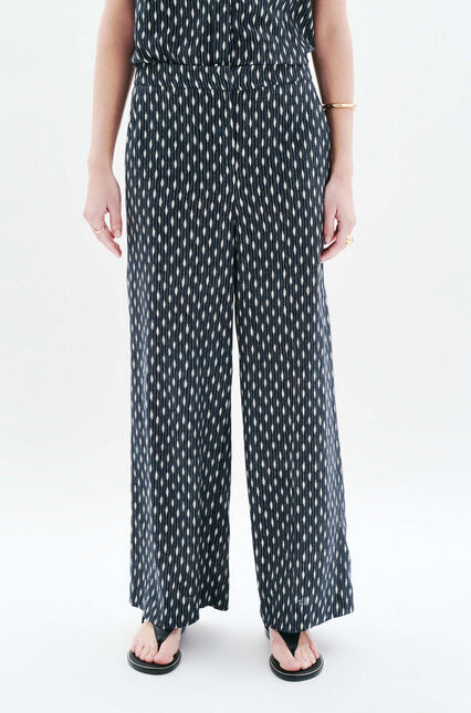 Pantalón Panda2 negro mujer