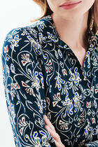 Lovely shirt navy blue woman