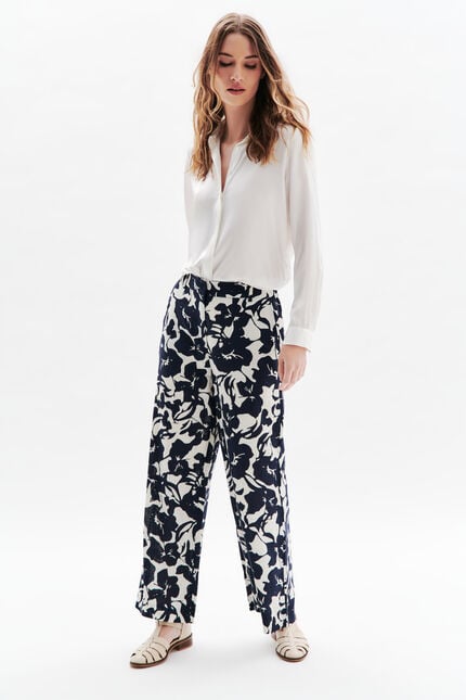 Panda Hose weiss damen