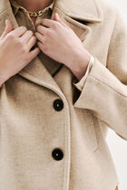 George's coat sand woman
