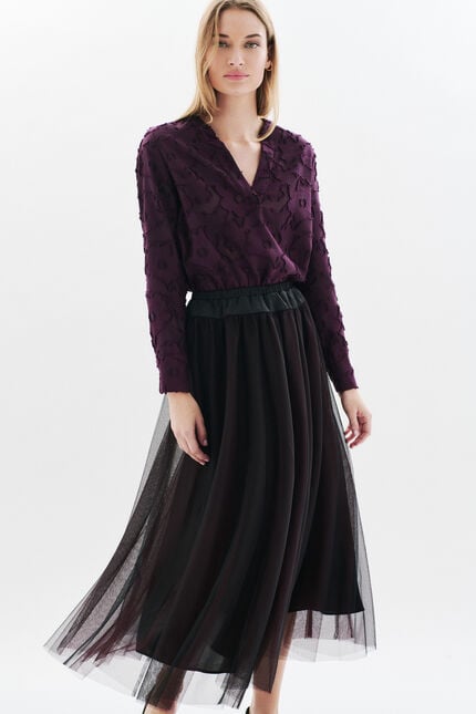 Jupon skirt black woman