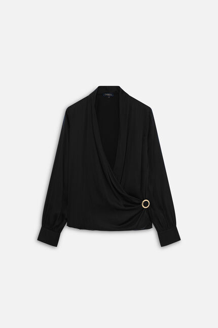 Blouse Coeurly noir femme
