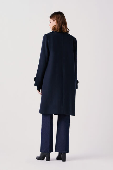 Manteau Marin bleu marine femme