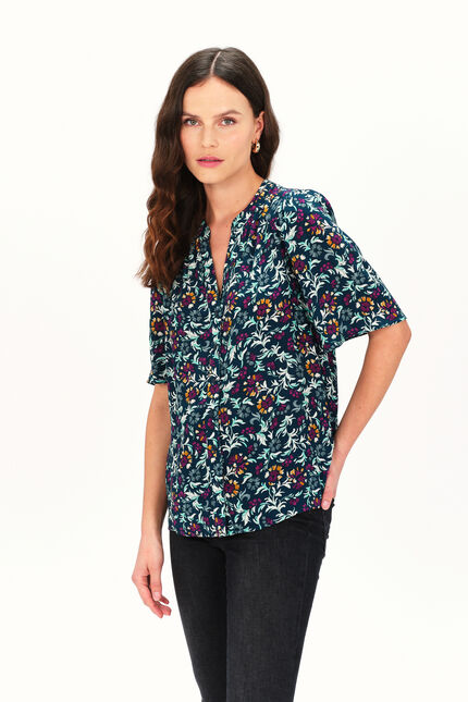 carla Blouse mintgroen vrouw