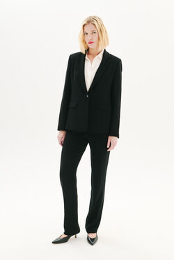 Pantaloni Pclement nero donna