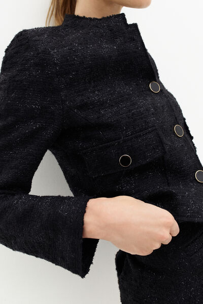veste josephine noir femme