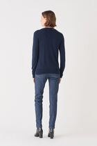 mlana sweater navy blue woman