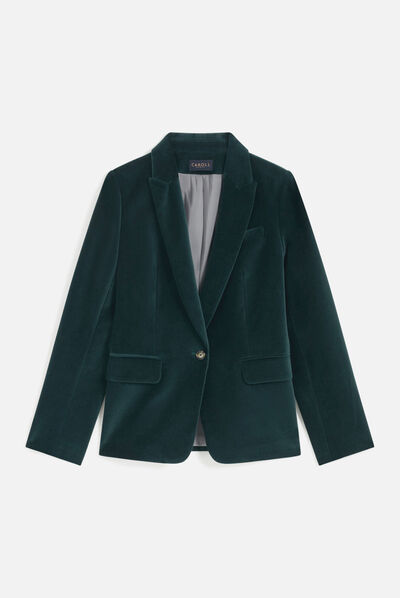 blazer aurora vert fonce femme