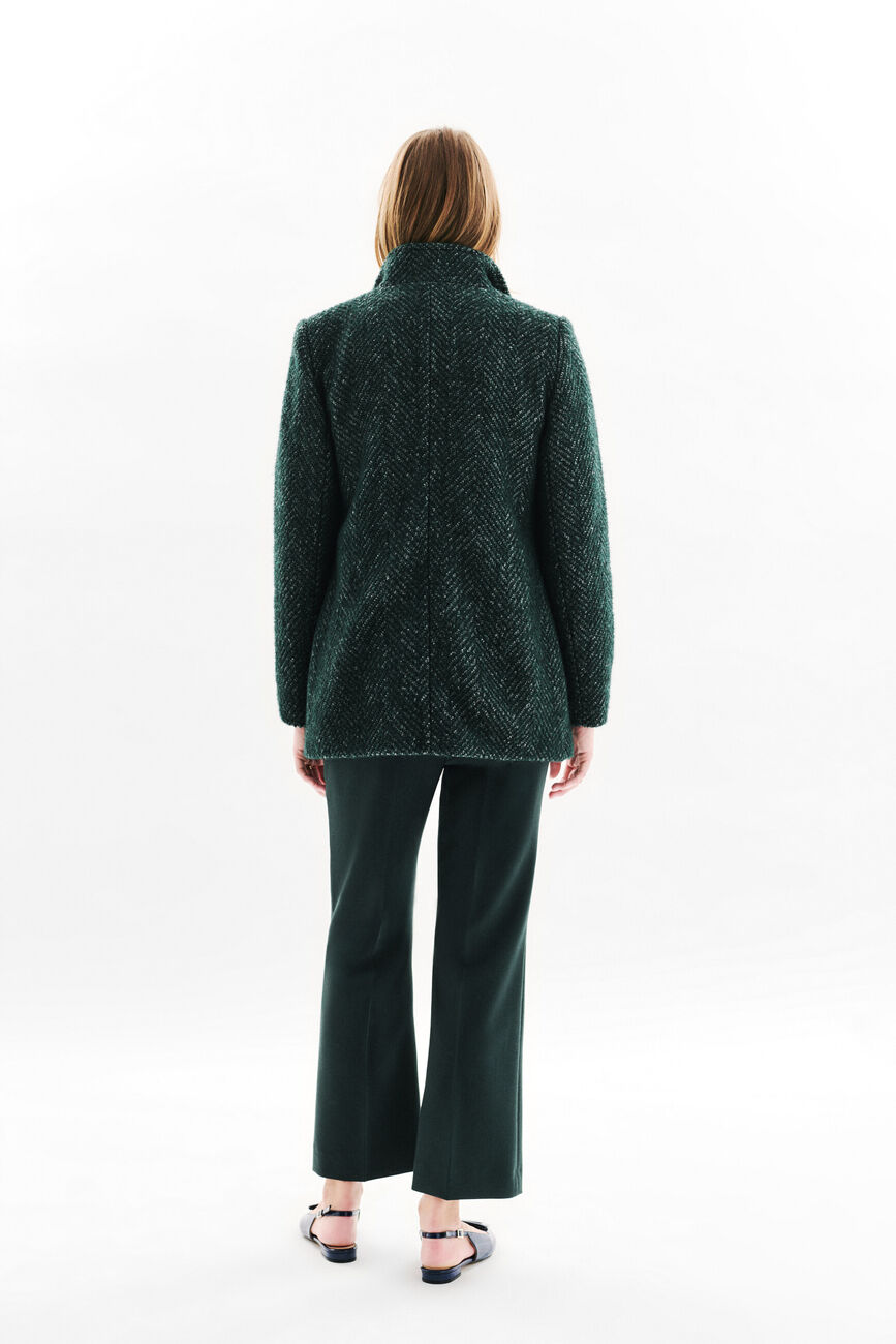 Ali coat dark green woman