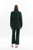 Ali coat dark green woman