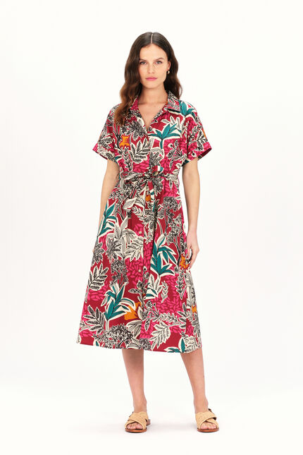 Robe ralf rouge fonce femme