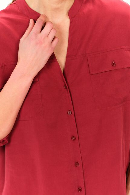 Chemise cesare marron fonce femme