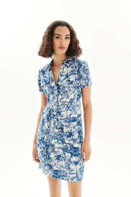 Robe Rlaureen blanc femme