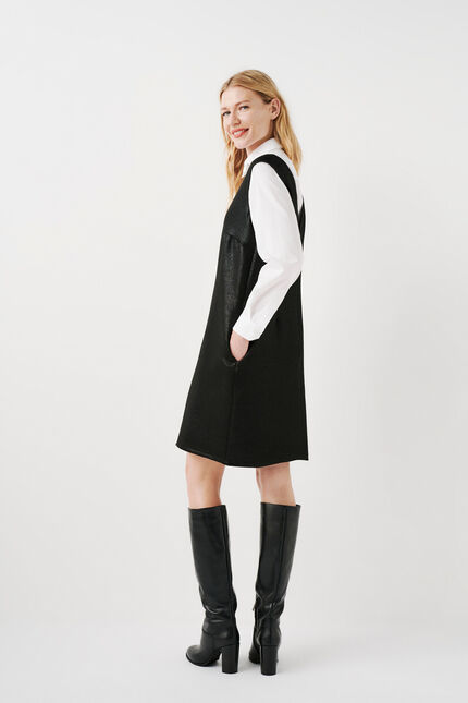 jurk rmadison zwart vrouw