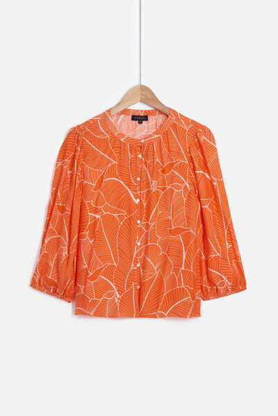 camicetta noella arancio donna