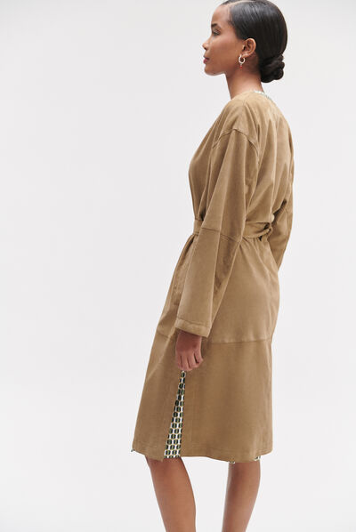Cappotto Glasson grigio talpa donna