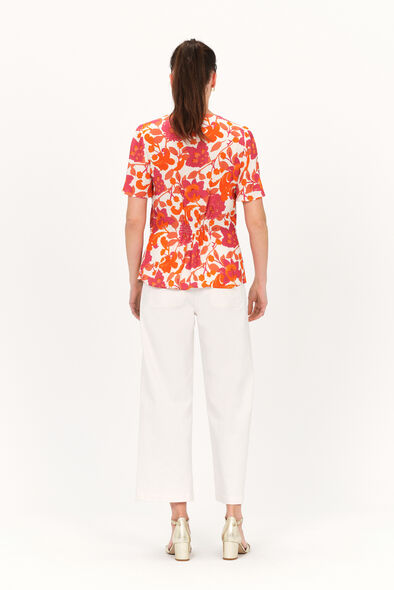 Blouse cosa orange femme