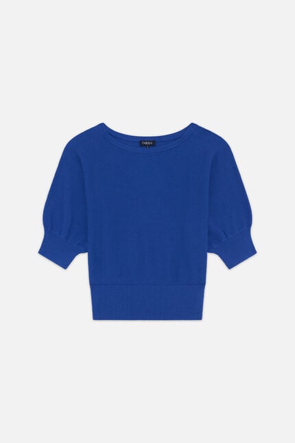 Jersey joan oversize azul el&eacute;ctrico mujer