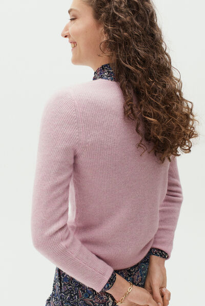 pull gaelle parme femme