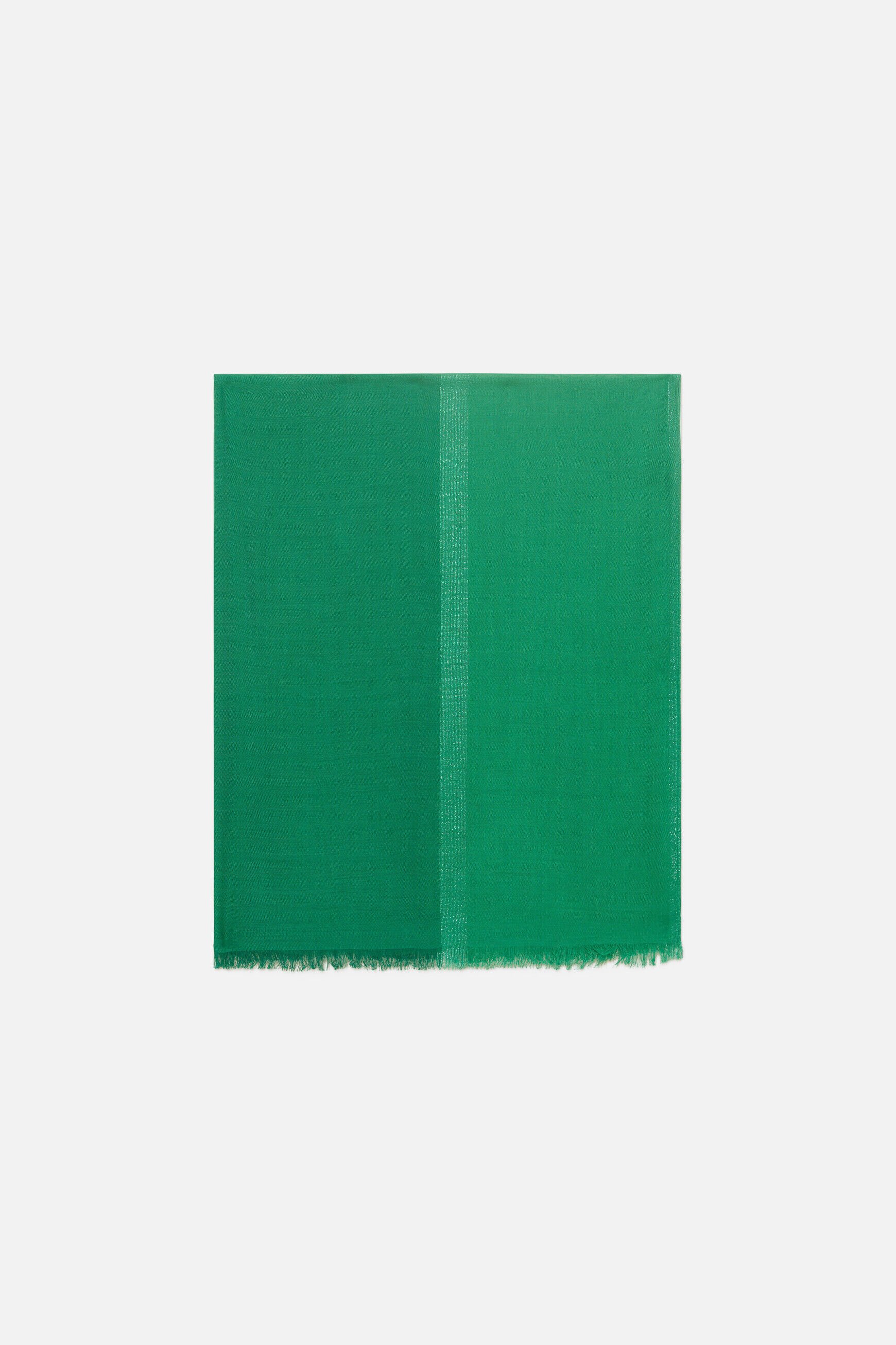 Foulard Lara vert foncé femme