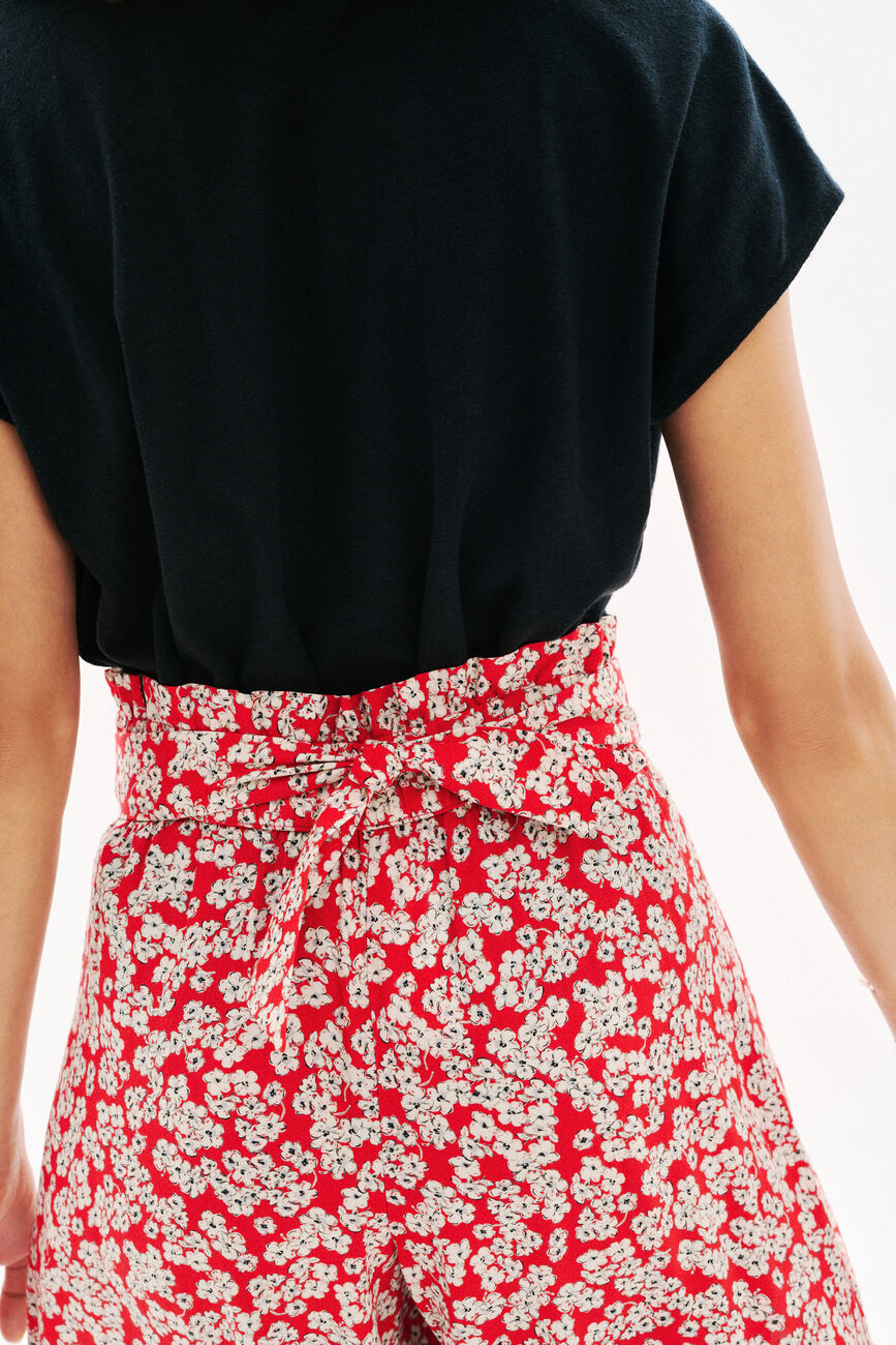 Pantalon Patrice rouge femme