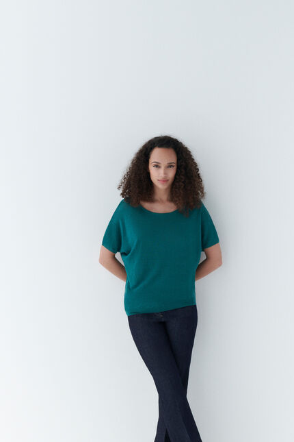 Maglione mila vert émeraude donna