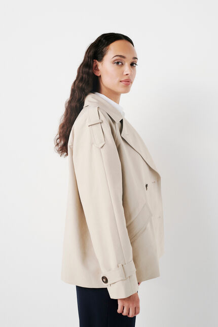 Trench gourmand sable femme