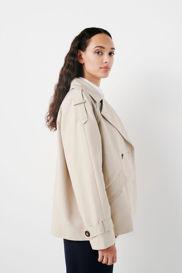 Trench gourmand sable femme