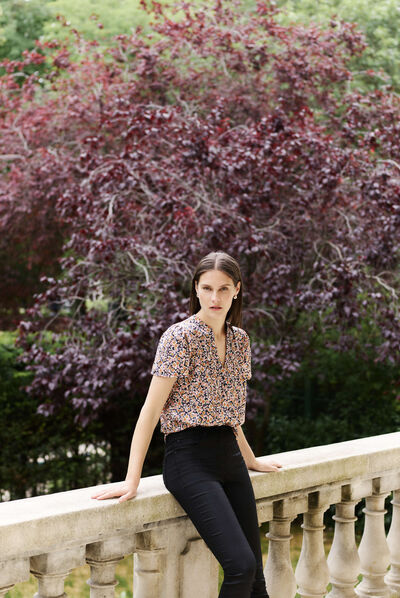 chemisier tanguy rose pastel femme