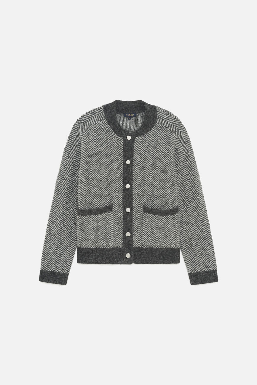 Veste Mjessie gris fonce femme