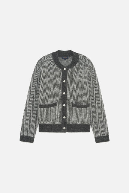 Giacca Mjessie grigio scuro donna