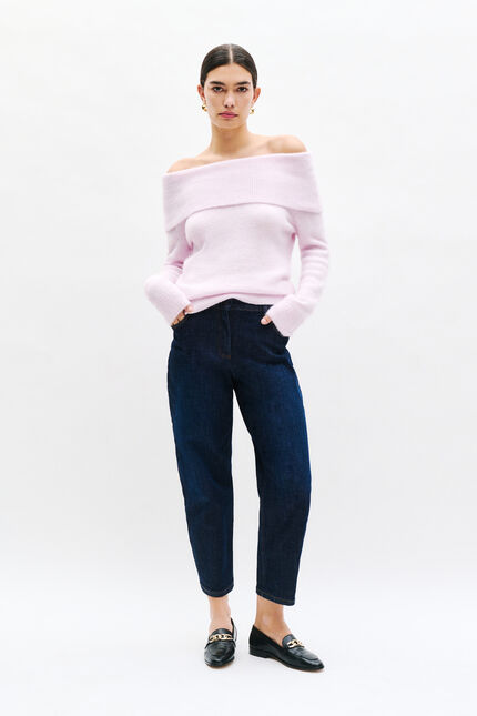Pantalon Paul denim double stone femme