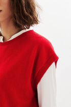 Mathilde sweater red woman