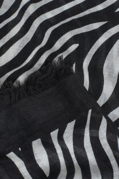 foulard zolanda noir femme
