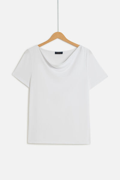 T-shirt touri blanc femme