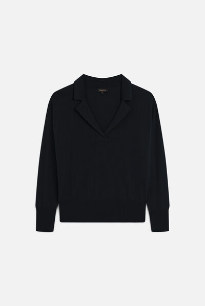 Pull marcelin noir femme