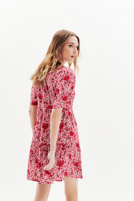 Robe Rpartyc ivoire femme
