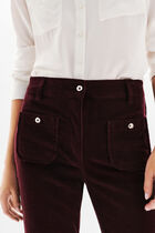 Pelley pants burgundy woman