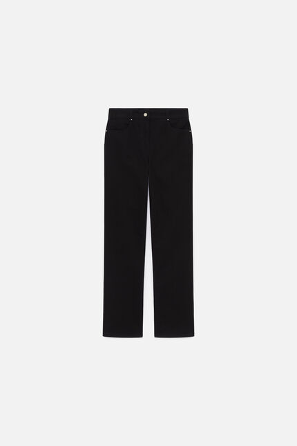 Hose Pcomolong schwarz damen