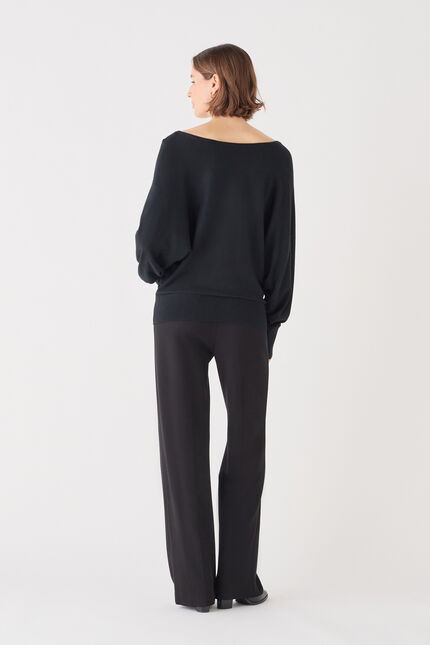 Maglione miu4 nero donna