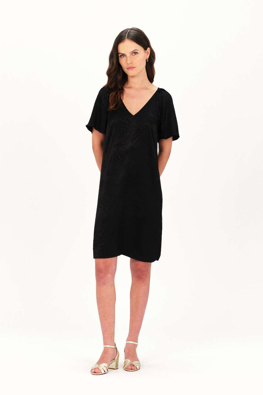 Robe riman noir femme